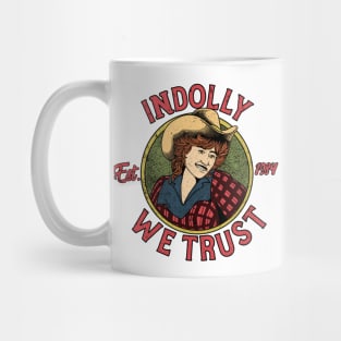 In Dolly We Trust 1984 Mug